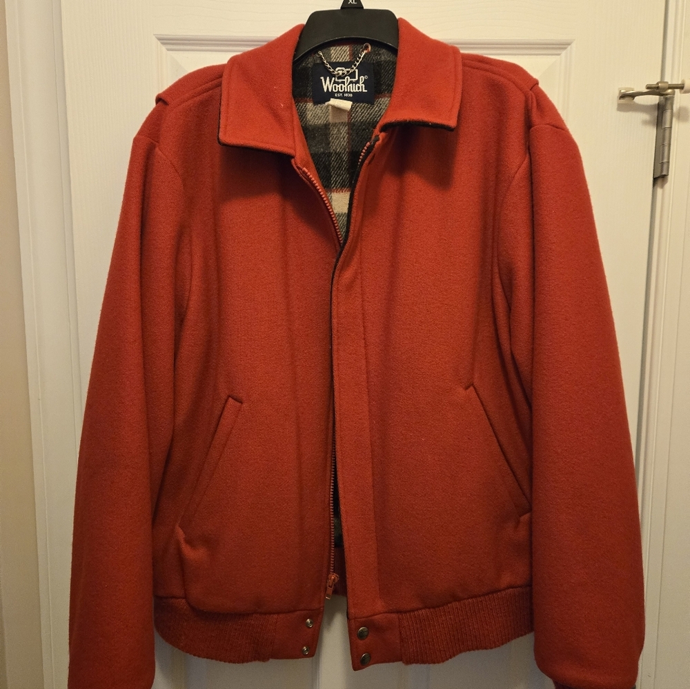 Vintage Womens Woolrich 100% Wool Coat